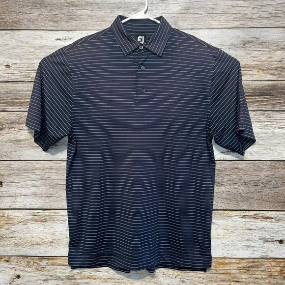 FootJoy Performance Golf Polo Shirts Mens Large Athletic Quick Dry LOT OF TWO - Picture 3 of 10